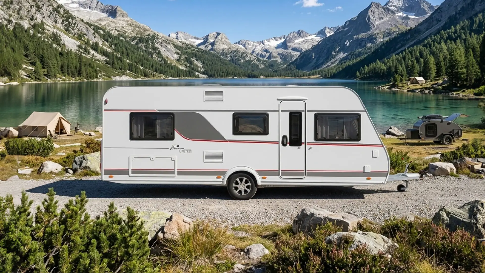obytný príves Bürstner Premio Limited 530 TL 1700 kg