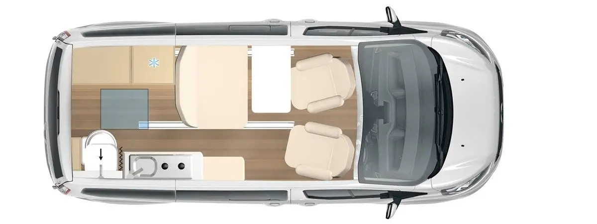 Bürstner Copa C530 AWD Automat s výklopnou strechou a ťažným zariad.